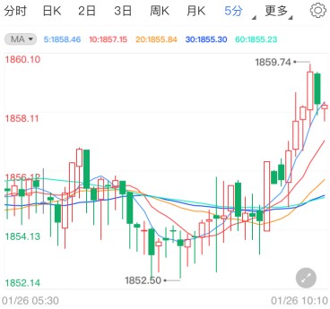 全球大流行仍未趋缓 国际黄金震荡待突破